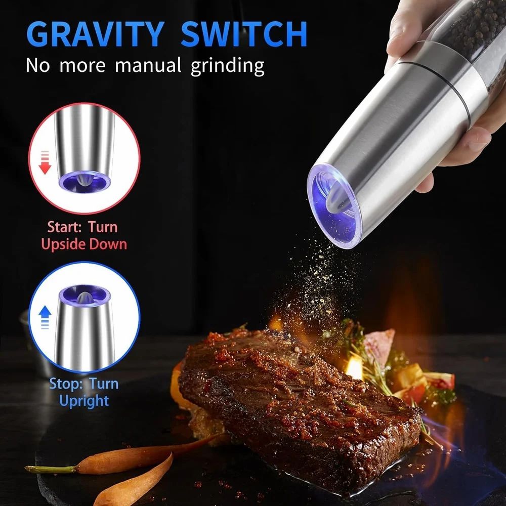 Gravity Electric Salt Pepper Grinder