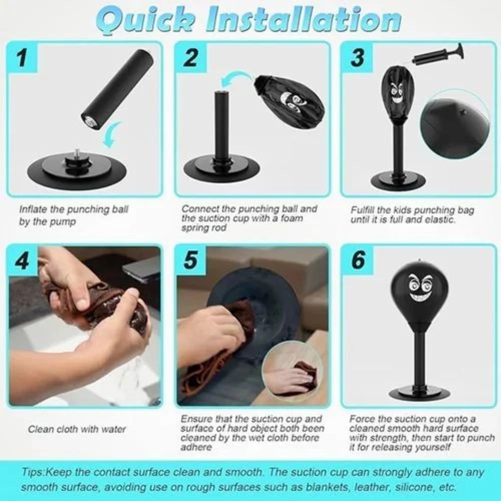 Desk Punching Ball Stress Relief Ball