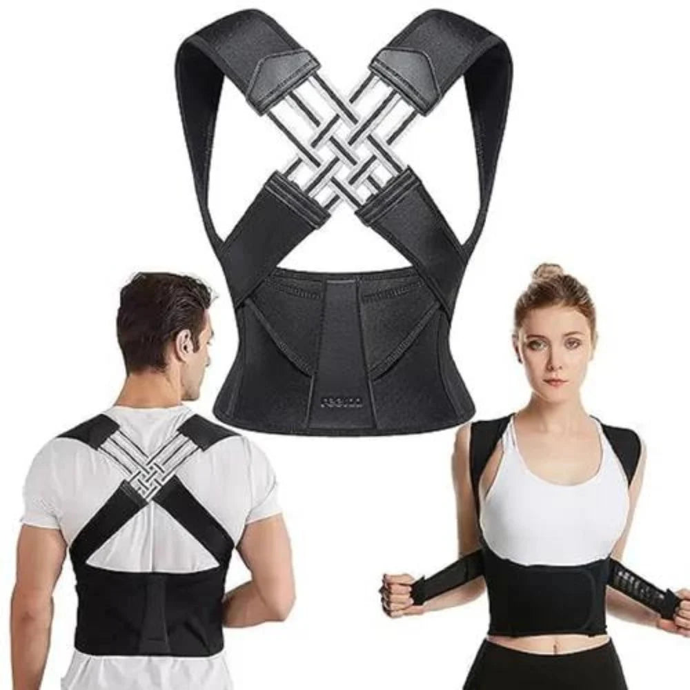 Adjustable Back Support & Posture Corrector Brace